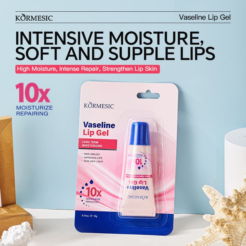 KORMESIC All-English Lip Gel hydrates and cares for the lip area, cross-border trade wholesale from manufacturers.