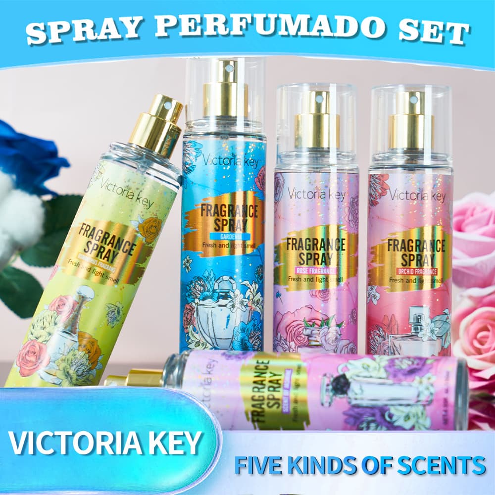 Cross-border English version Vitol body moisturizing fragrance spray refreshing perfume 150ML moisturizing alcohol-free
