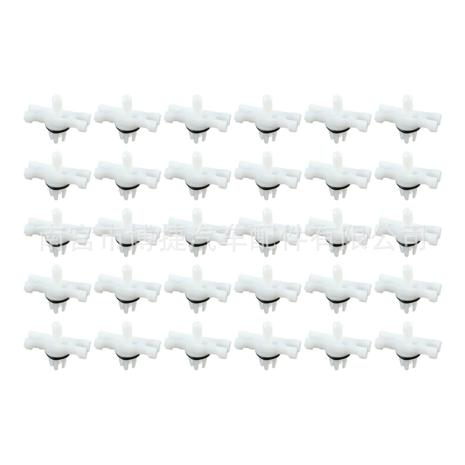 Compatible with BMW 3 Series E46 1998-2014 51138204858 51134501967 Roof Drip Rail Trim Fixing