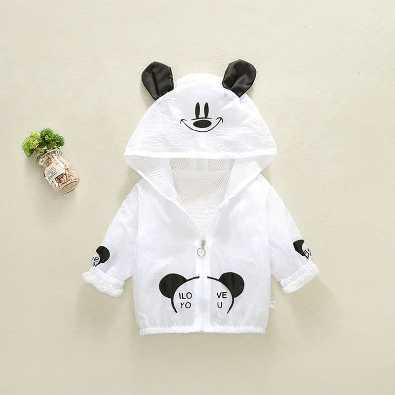 Kids Sun Protection Clothing, Men's Summer Loose Fit Baby UV Protection Lightweight Jacket, Unisex Baby Sun Protection Clothing, Air Conditioning Shirt