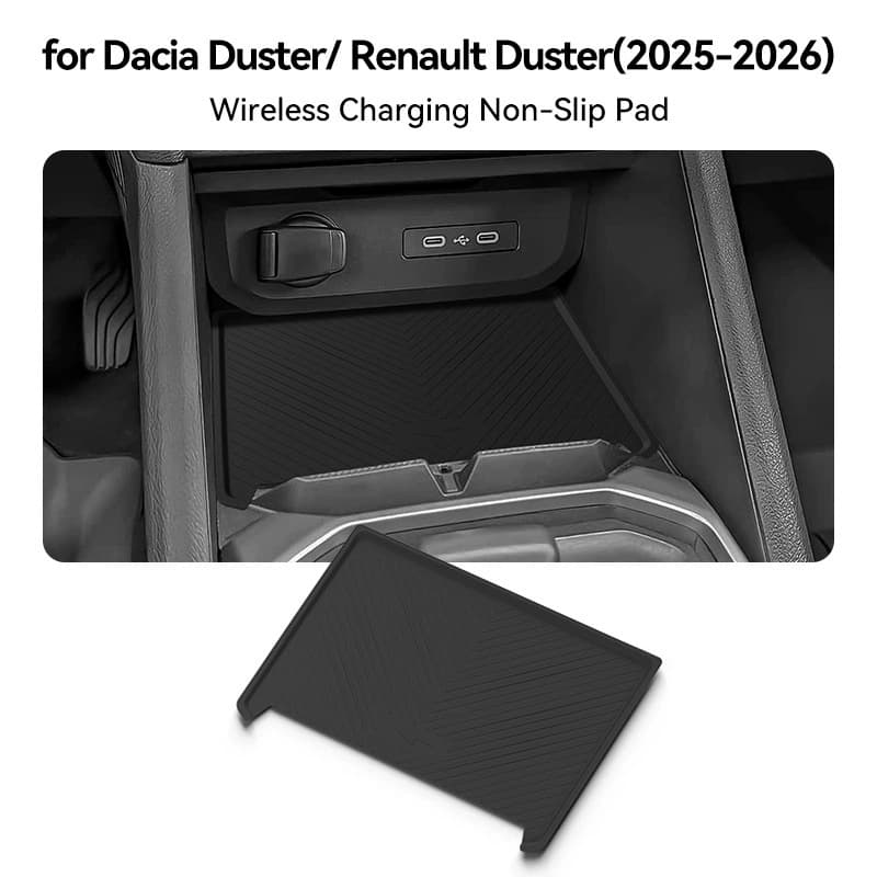 Wireless Charging Pad for 2025-2026 Dacia Duster Adventure Renault