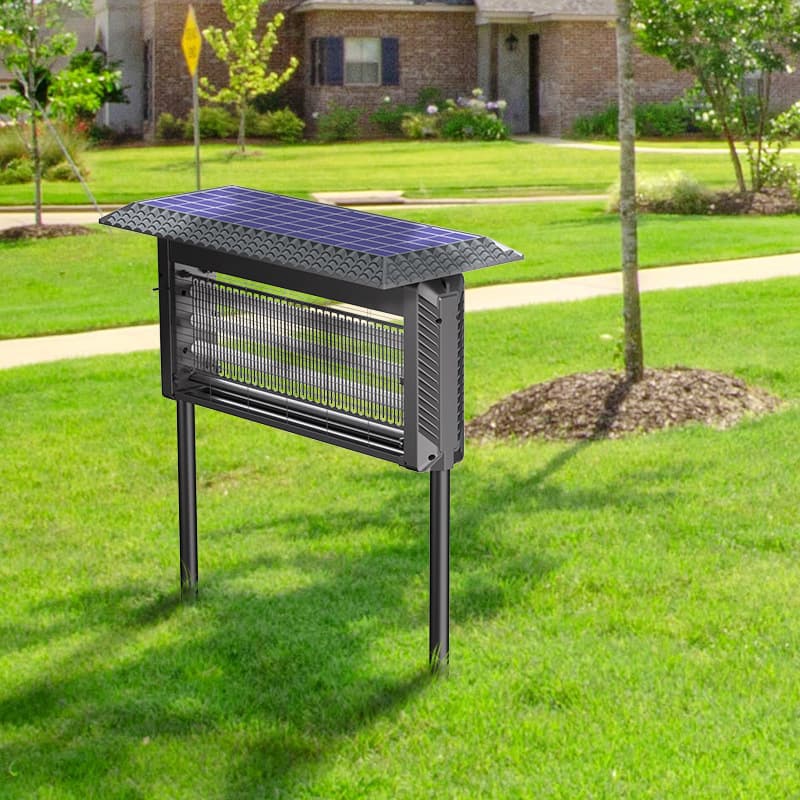 Solar Mosquito Lamp for Plazas/Gardens/Residential Areas, Outdoor Pest Control