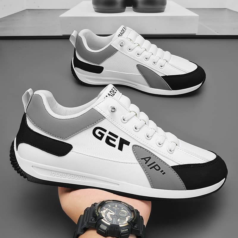 High-quality men's shoes, leather-topped Douyin popular Forrest Gump shoes, warm cotton shoes, pilot slip-on mesh daddy driving shoes