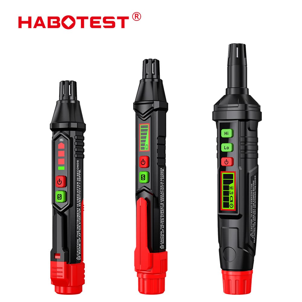 HABOTEST HT59 Pen-Type Combustible Gas Detector Natural Gas Coal Gas Flammable Alarm Leak Detector