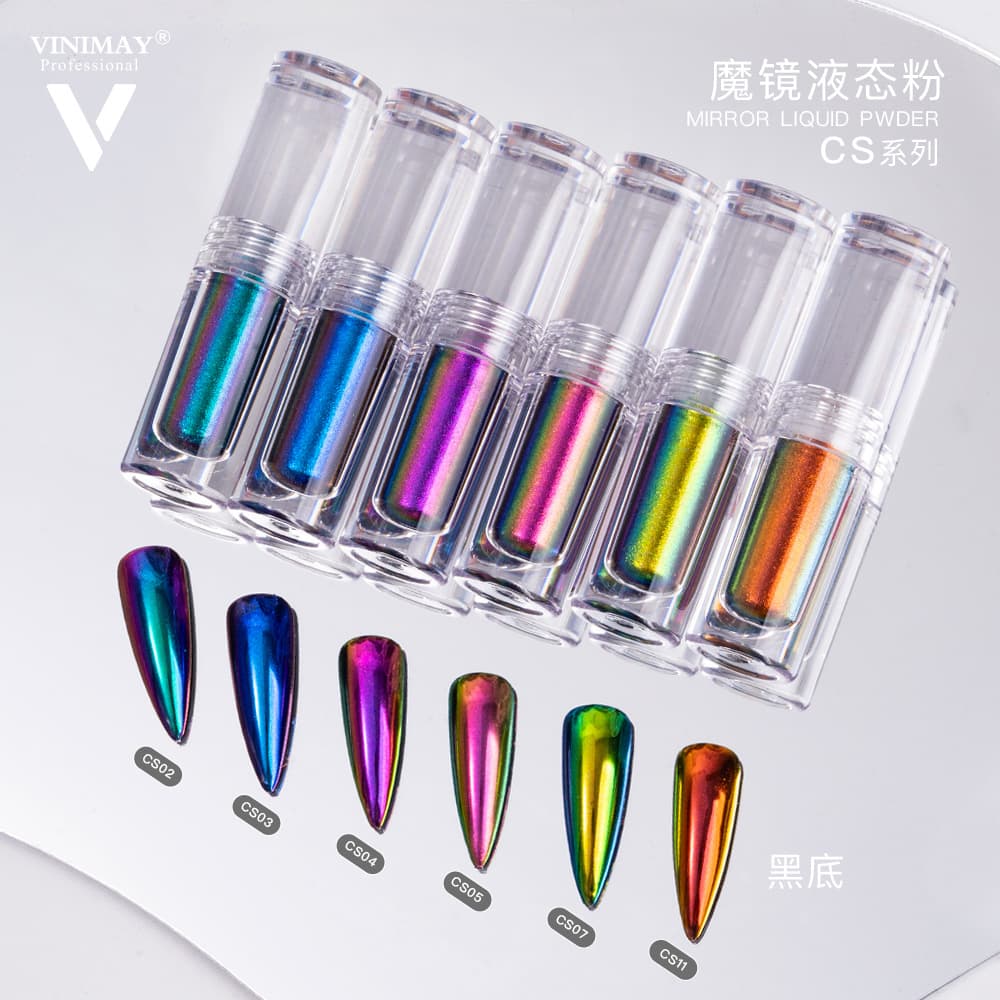 New product magic mirror liquid powder cross-border hot selling magic mirror powder titanium powder sunglasses powder mirror dirty dirty powder mirror powder