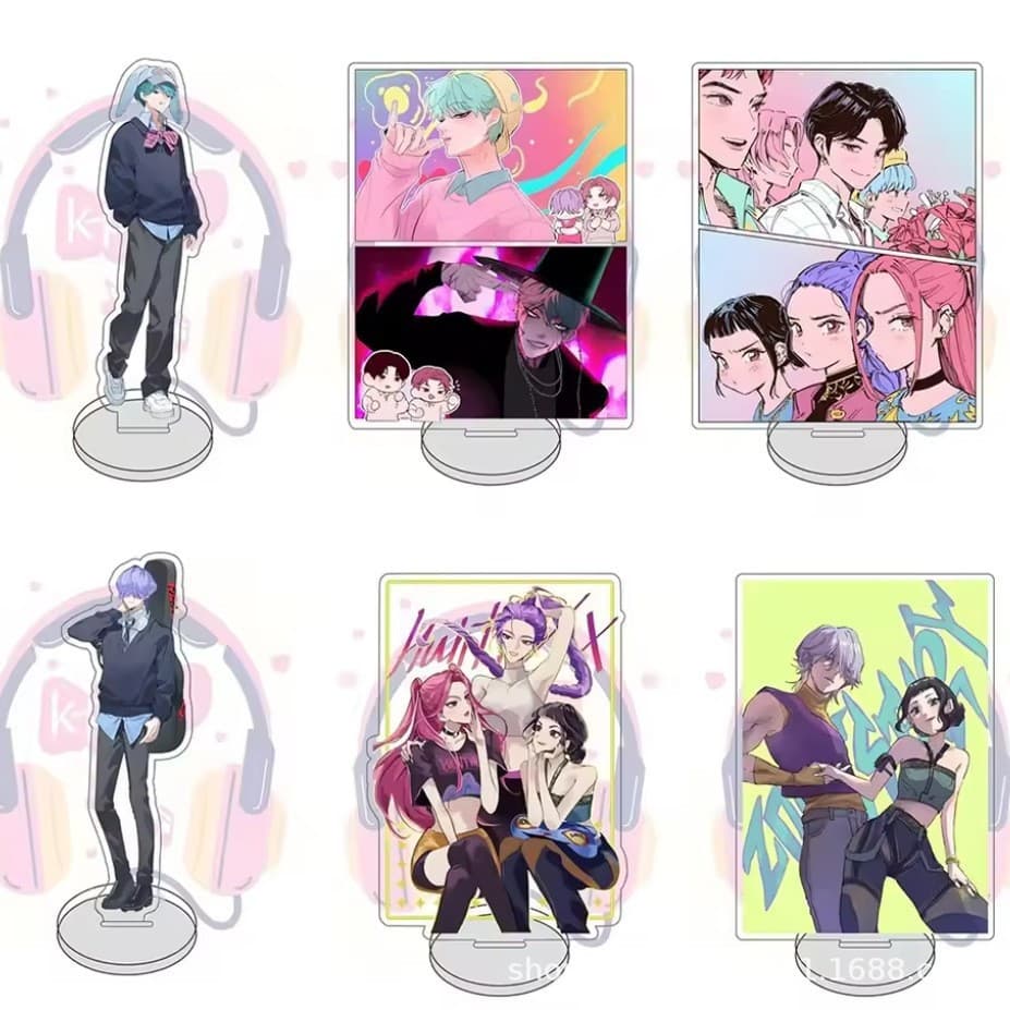 K-Pop: Demon Hunters Acrylic Standee Kpop Demon Hunters Acrylic Ornament