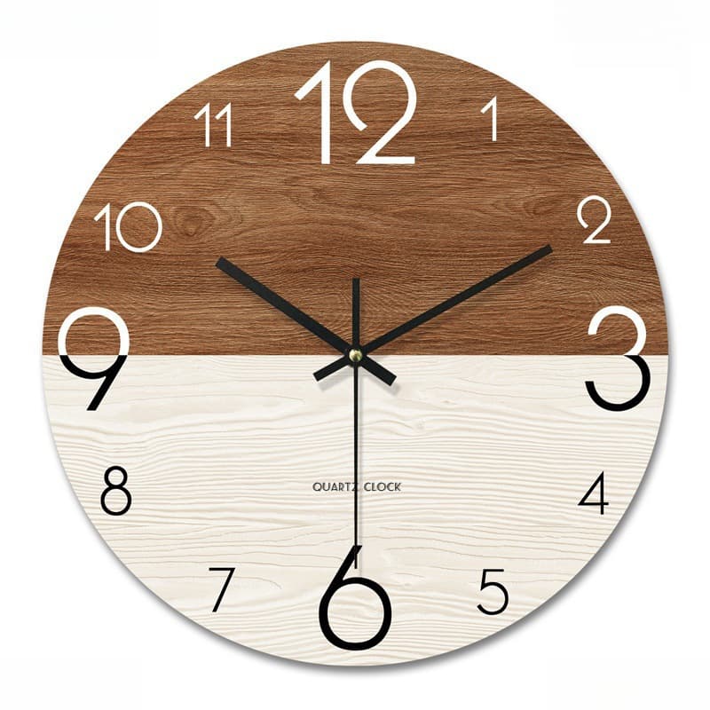 Modern Living Room Wall Clock, Minimalist Creative Clock, Nordic Style Silent Wall Clock, Fashionable Personality Wall Clock