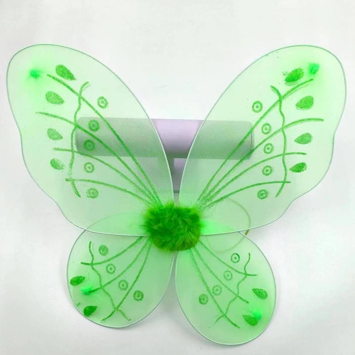 Foldable Powder Butterfly Wings Angel Wings Tights Elf Children's Day Performance Costume Accessories