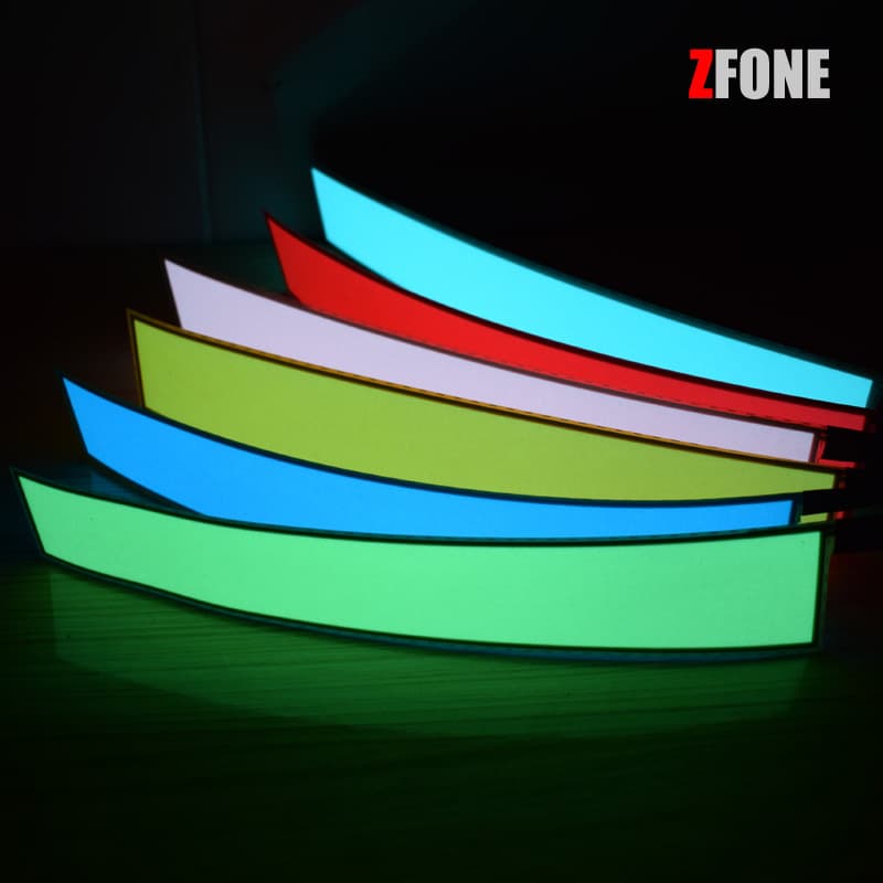 EL Electroluminescent Panel, Ultra-Thin LED EL Strip, Backlight EL Sheet, EL Light Strip 12V Light Panel