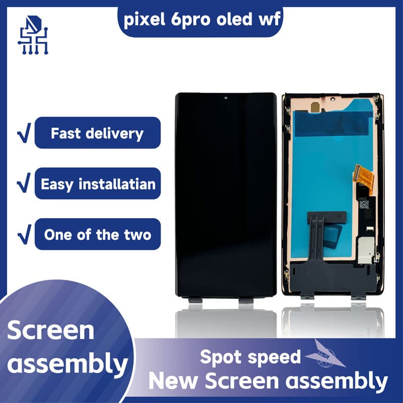 For Google Pixel 6 Pro Display Google Pixel 6 Pro Screen Assembly with Frame