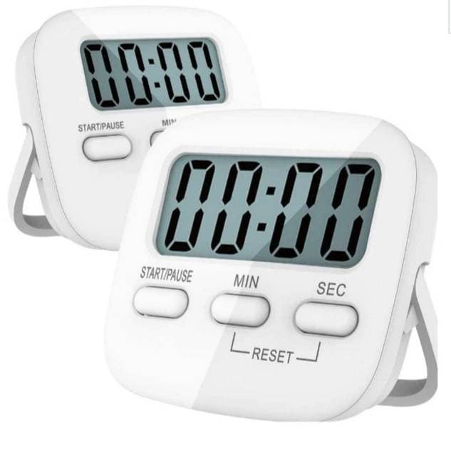 Room electronic timer with LED large screen reminder for students' exam countdown and alarm clock