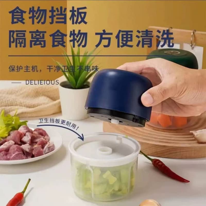 Garlic masher, garlic grinder, chili dipper, kitchen household meat grinder, small artifact, convenient and dedicated