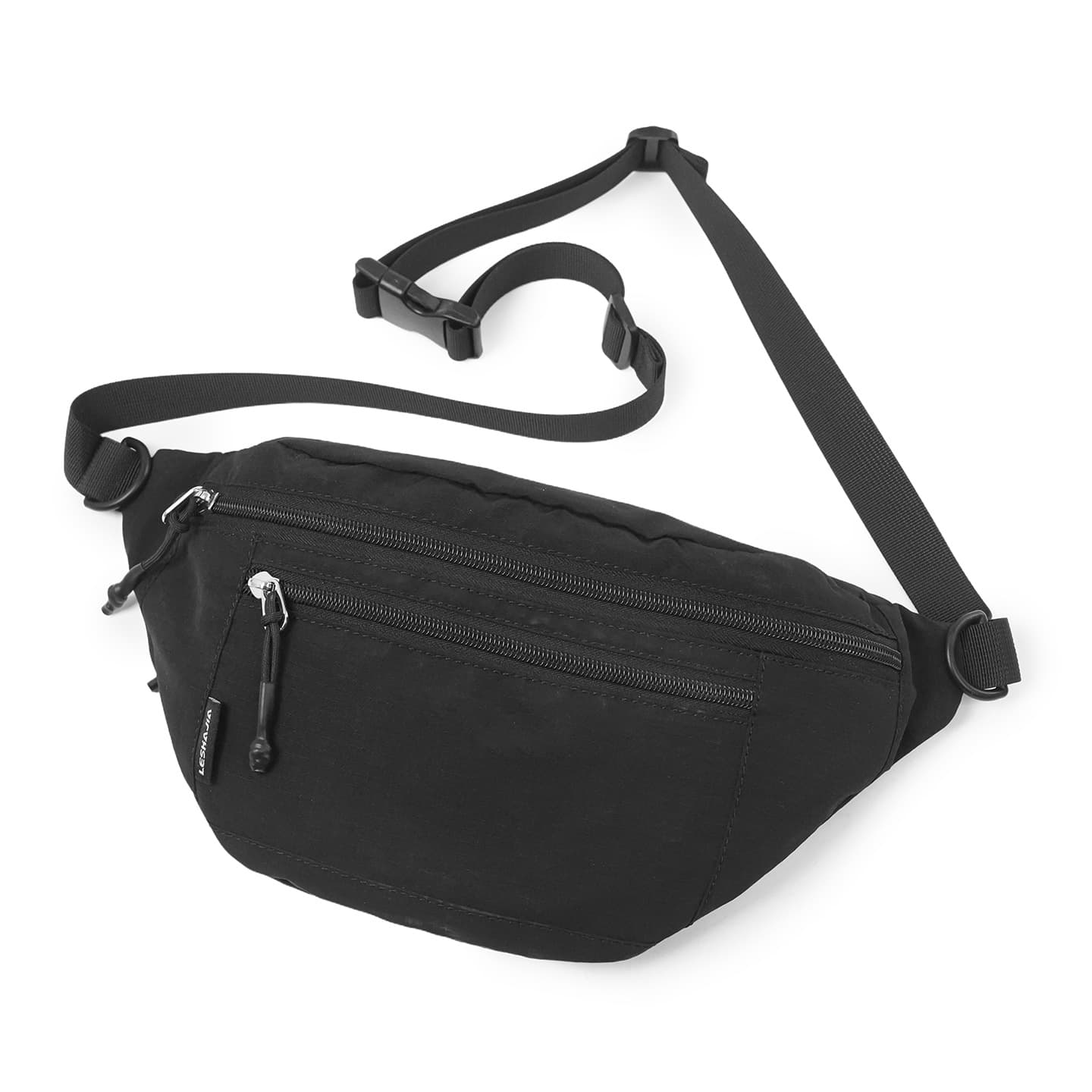 2026 New Sports Waist Bag for Men and Women Casual Simple Fashion Dumpling Bag Outdoor Versatile Crossbody Sling Bag