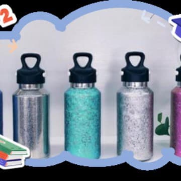 Quick-open Push-button Pure Titanium Thermos (Thread-free Lid), Outdoor Sports Cup with Hot/Cold Retention