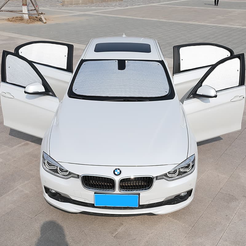Car Curtain Sunshade Sun Protection Heat Insulation Sun Visor Front Windshield Side Window Shade