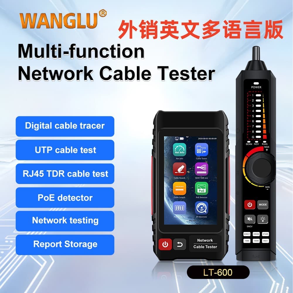 English Version WANGLU LT-600 LT-600S LT-600M LT-600T Cable Tracer