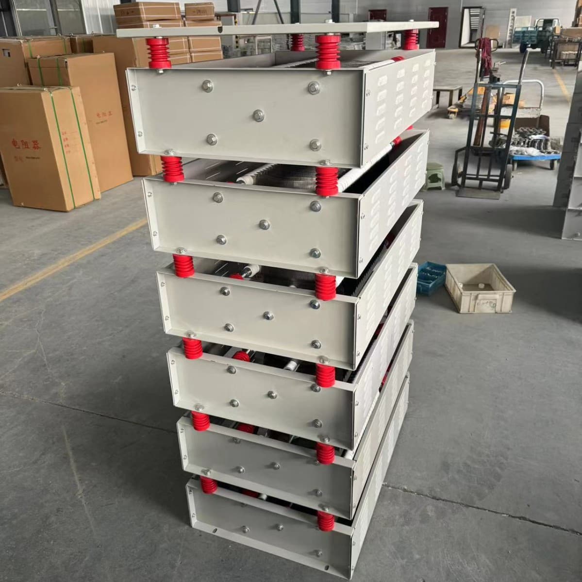 Lubay Neutral Point Grounding Resistor 35KV-800A-10S for large chemical plants and urban distribution networks.