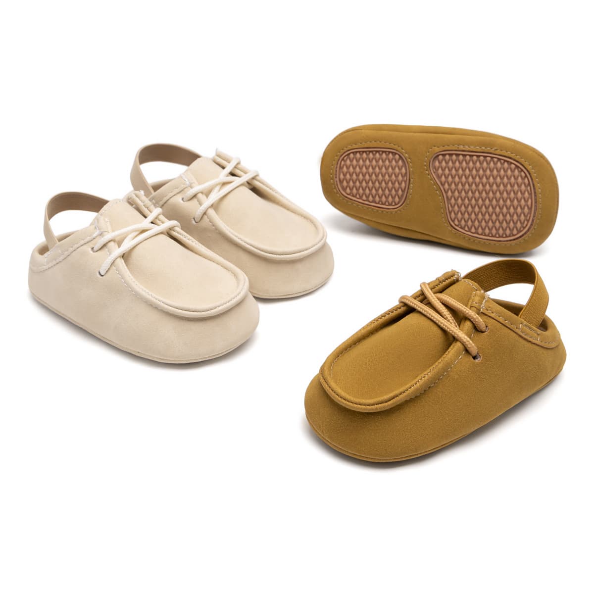 Cross-Border Amazon Best-Selling Baby Walking Shoes, Non-Slip Loafers, Retro Baby Moccasins, Baby Shoes