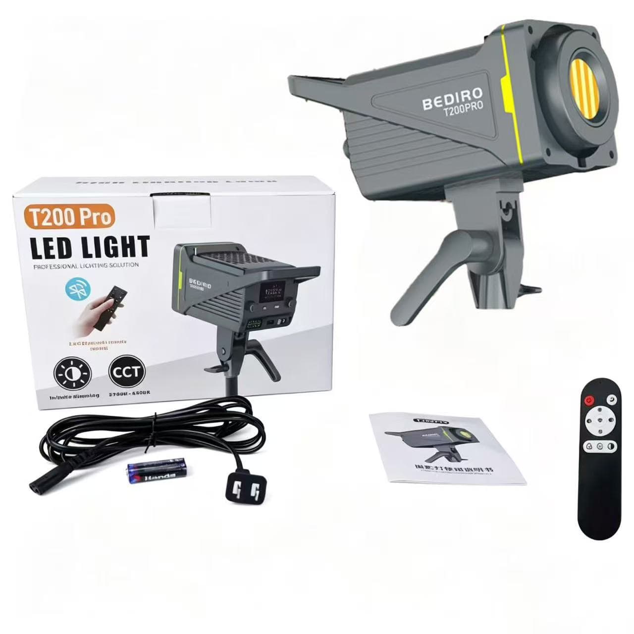 Live Streaming LED Photography Video Fill Light 200W 300W Sun Fill Light Atmosphere Remote Control Three-Color Photography