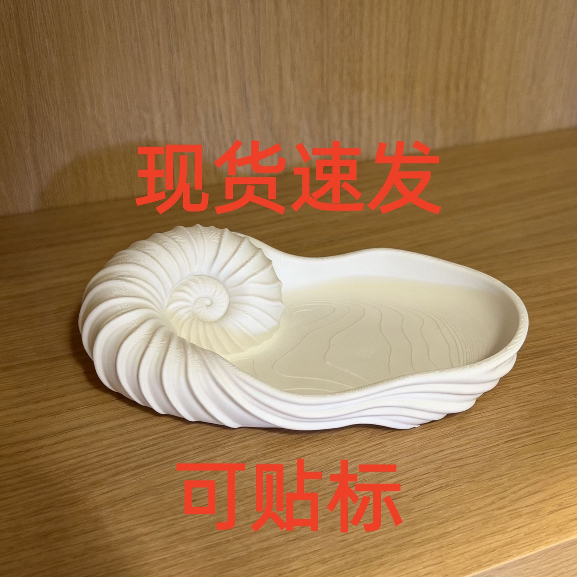 Spot Nautilus Storage Tray Ammonite Conch Porch Entry Decoration Dressing Table Storage Jewelry Tray
