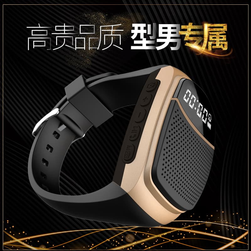 2022 New B90 Wrist Wireless Bluetooth Audio Watch Selfie Outdoor Sports Belt Display Hands-Free Call
