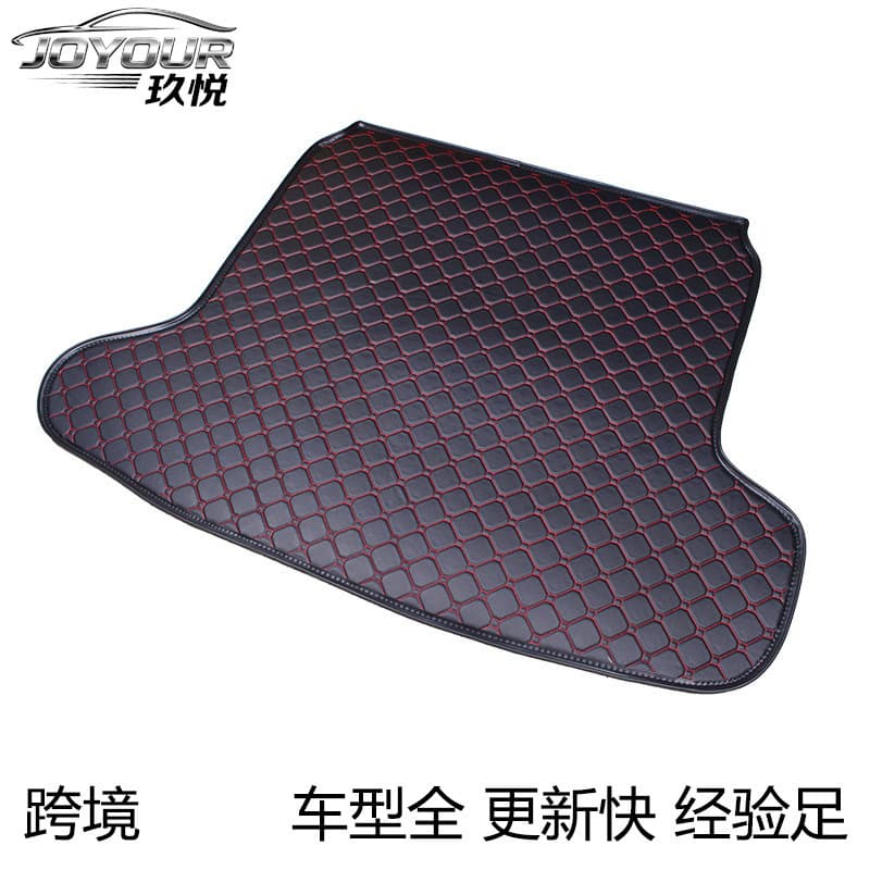 Cross-border Spherical Trunk Mat Leather Rear Cargo Luggage Mat Full Size Range Car Accessories Source Factory