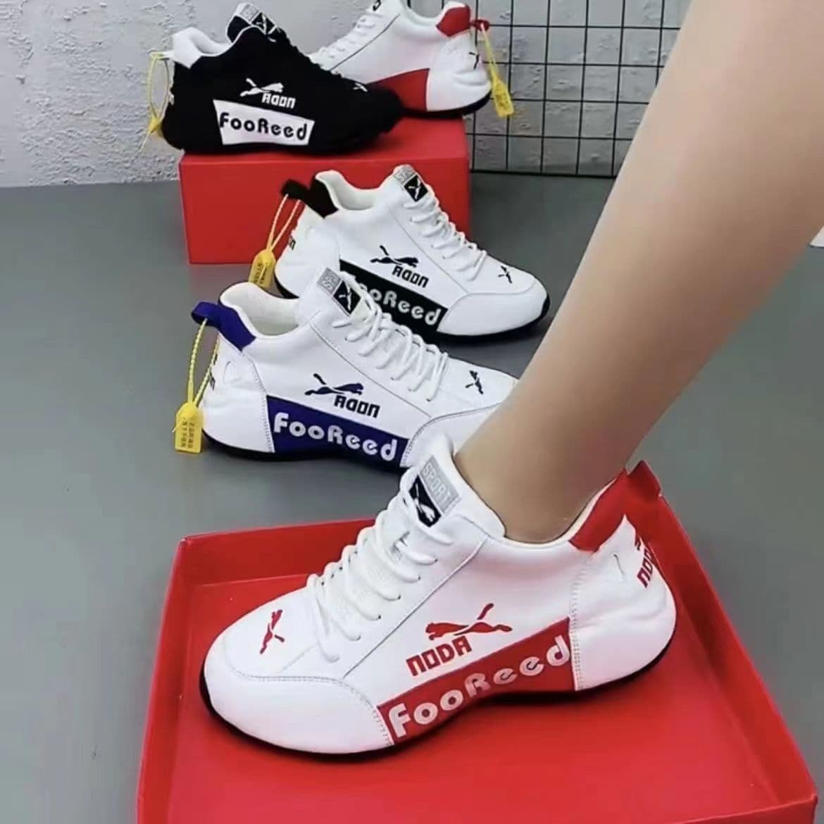 Unisex 2025 Spring/Autumn New Korean Style Versatile Casual Sports Shoes, Lightweight Couple Shoes, Comfortable Cross-Border Dropshipping
