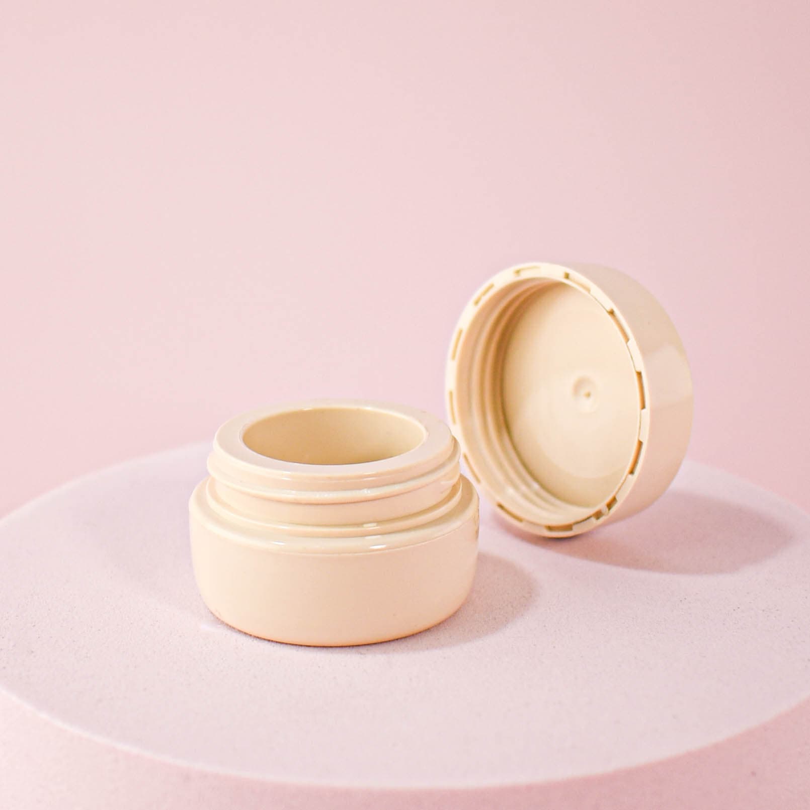 3g popular nail polish glue tank Japanese pp plastic nail art empty bottle nail patch glue filling bottle solid gel empty bottle