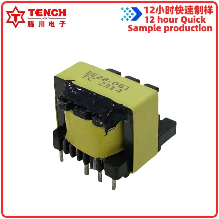 EE28-061 5+4 extended high-frequency transformer LED driver with safety certification and UL insulation system power supply