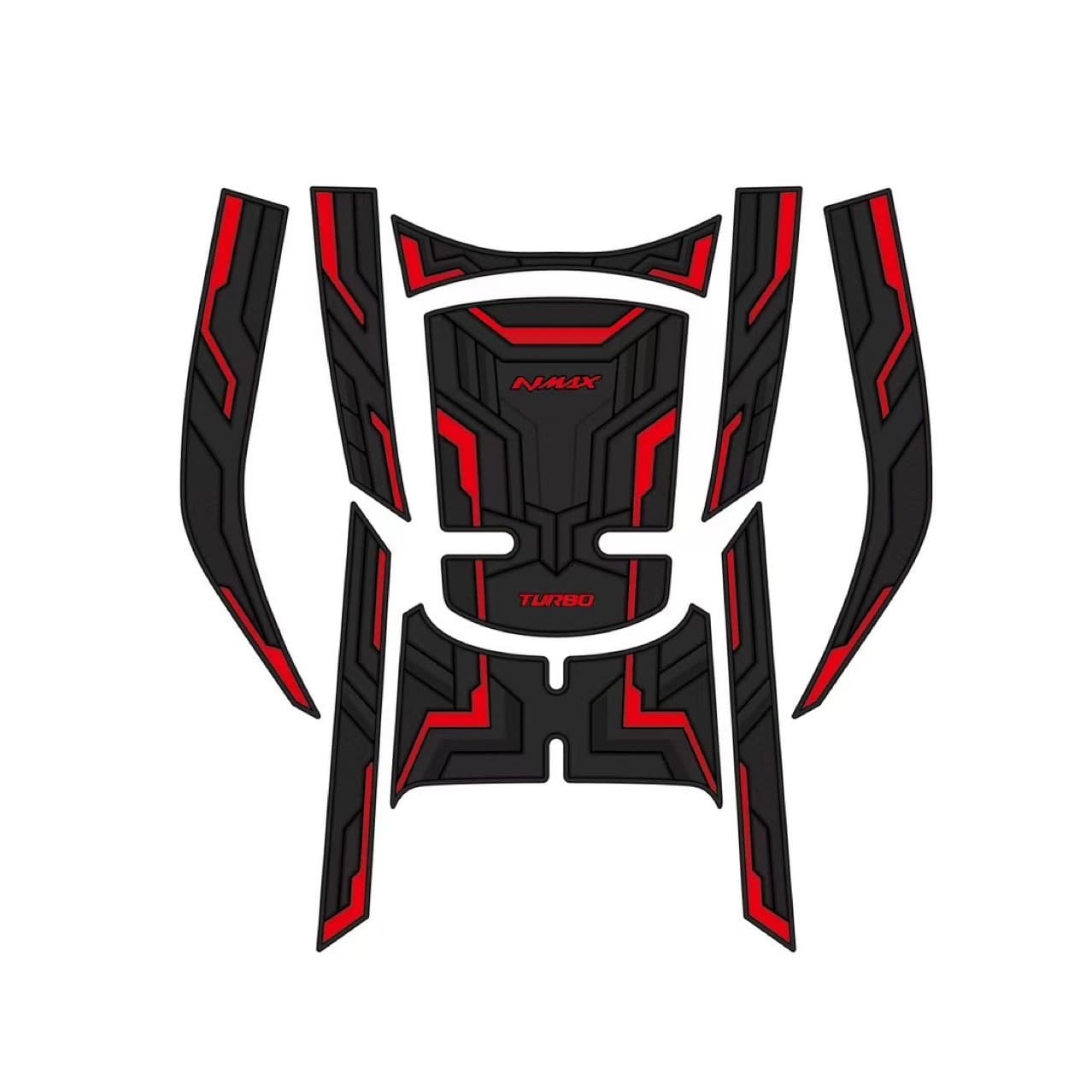 New Rubber Sticker for Yamaha NMAX TURBO 24-25 Modified Fuel Tank Protector Sticker