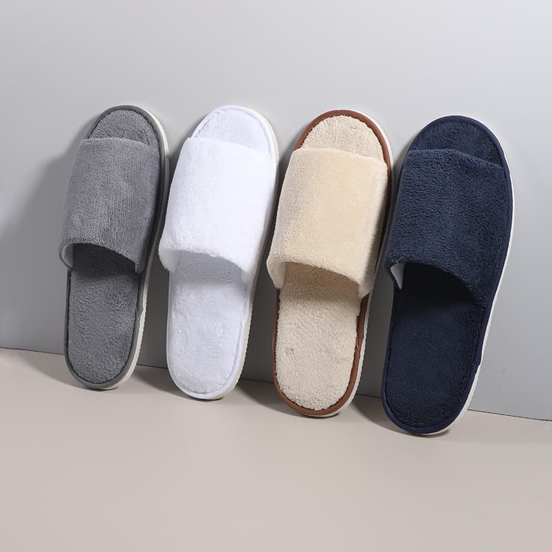 Summer half-pack hotel disposable slippers travel portable brushed thickened bed and breakfast hotel home hospitality linen