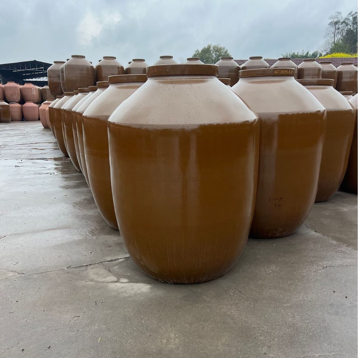 Sichuan Thickened Earthenware Wine Jars (2000 jin/1000 jin) Manufacturer, Earthenware Tank Fermentation
