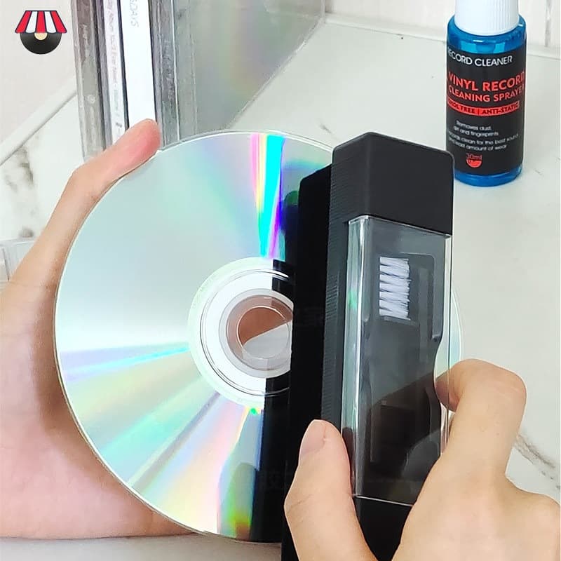 DVD Album Disc Cleaning Kit for Car CD, Blu-ray Disc, Velvet PS4 PS5 Dust Removal