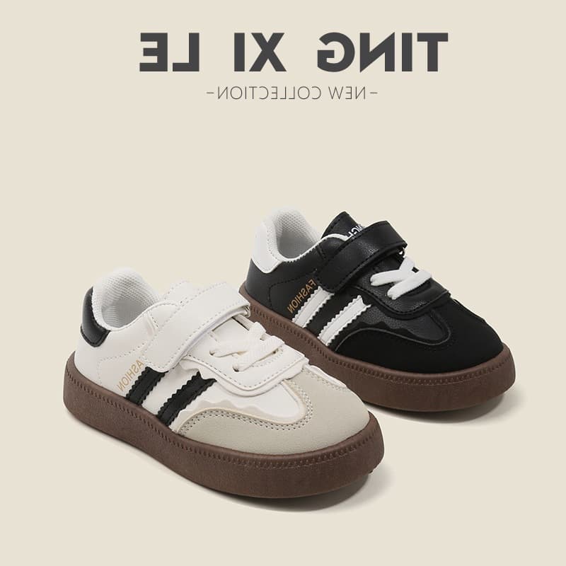 Dexun Sneakers 2025 Spring/Autumn Boys Casual Board Shoes Girls White Shoes Soft Sole Baby Agam Shoes for Toddlers and Children