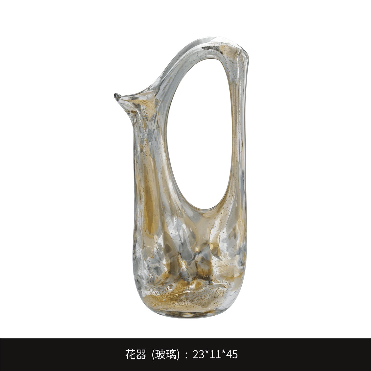 Modern Light Luxury Vintage Living Room Coffee Table Desktop High-End Showroom Living Room Dining Hotel Atmosphere Decorative Ornament