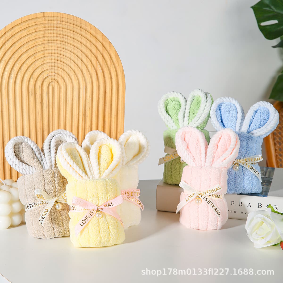 Creative Small Gifts, Bunny-themed Wedding Favor Towels, Wedding Candy Supplies, Bridesmaid Gifts, Full Moon Celebration Presents
