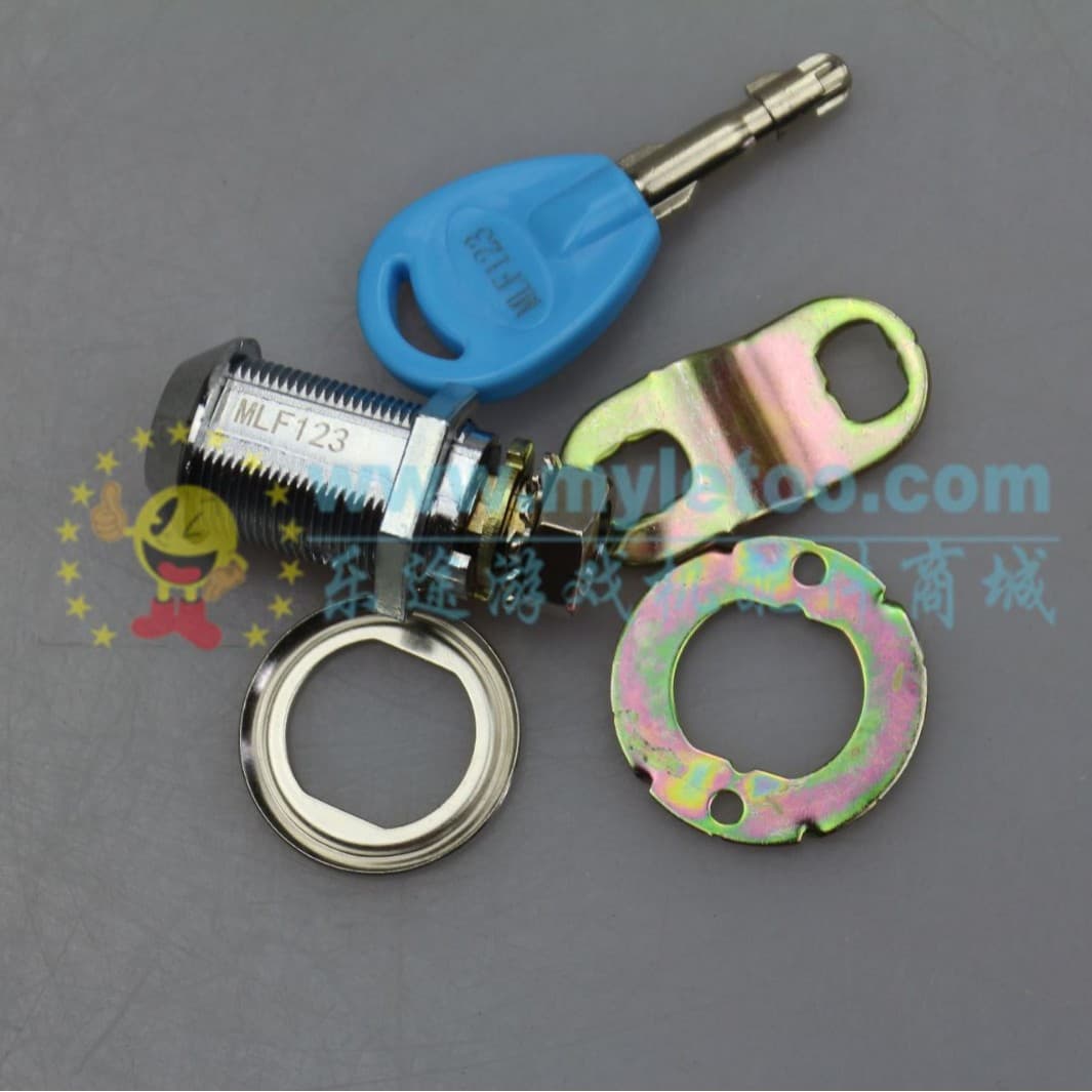 Game console accessories doll machine doll machine MLF123 door lock length same number lock open model lock