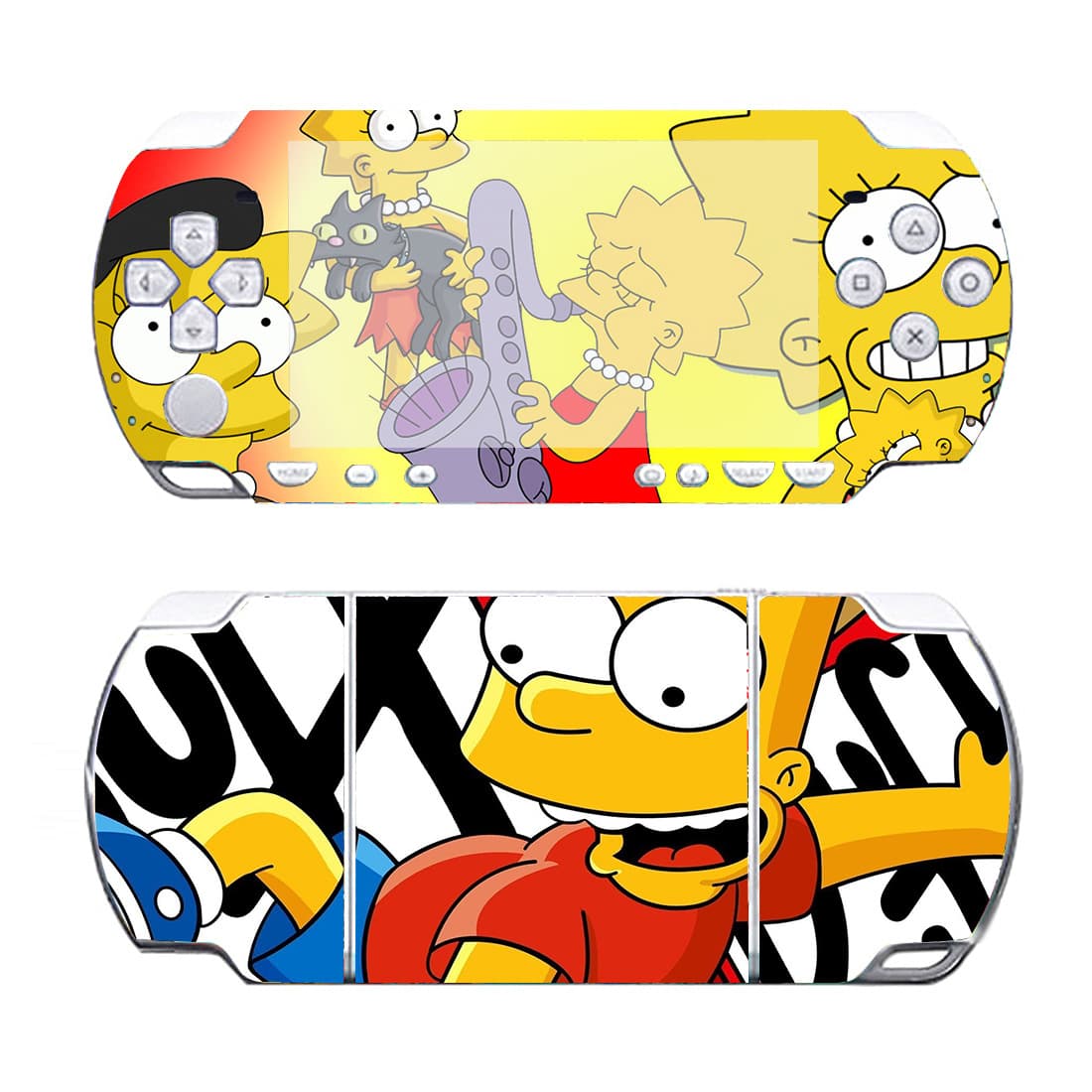PSP Sticker Console Protective Film Handheld Console Sticker Compatible with PSP2000, No Residue