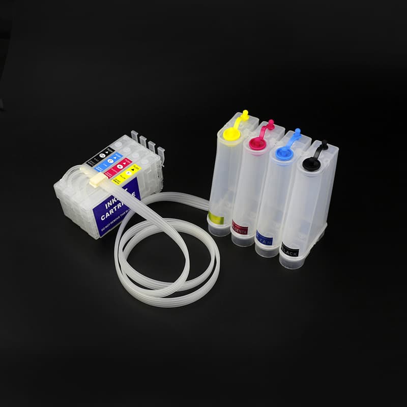 Compatible with Epson WF-7820, 7830, 7840, C7000 Inkjet Printers T812, T822 Cartridges Continuous Supply