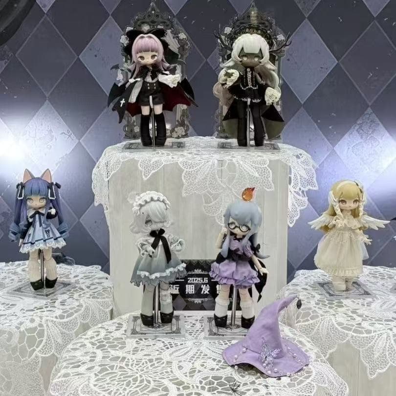 [Authentic] Secret Realm Tour 12-Piece Bjd Blind Box Cute Anime Merchandise Retail Price 136 Yuan