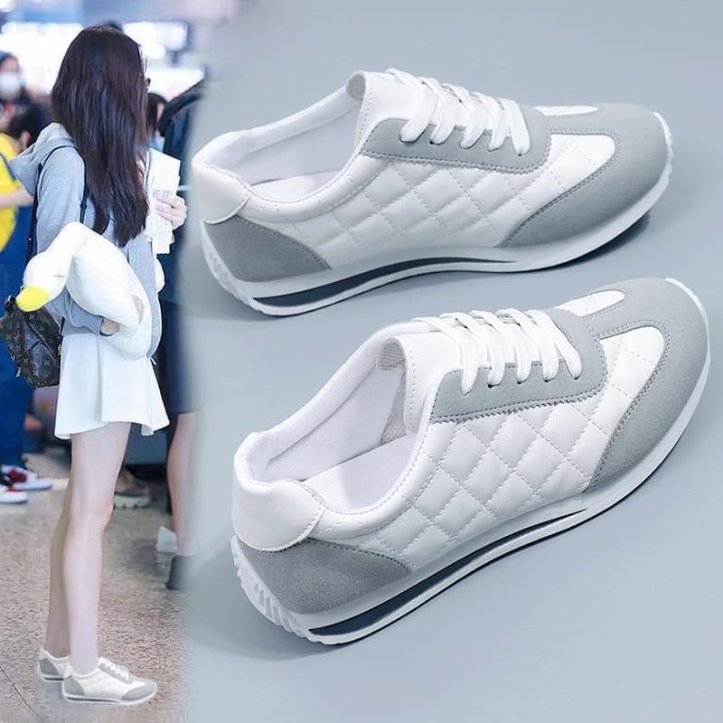 Sports white shoes for women 2026 new summer breathable women's shoes Internet celebrity super popular Forrest Gump shoes versatile flat bottom trendy shoes