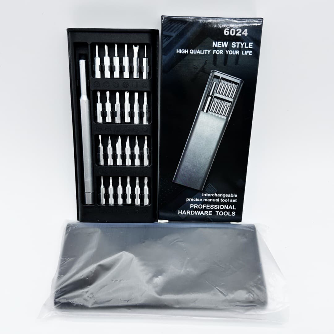 24-in-1 Aluminum Alloy Screwdriver Set, Magnetic Head Style 25-in-1 Screwdriver Bit Amazon Best Seller