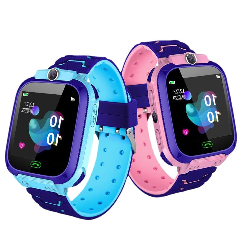Foreign trade cross-border children's smart phone watch, waterproof Q12, English multilingual GPS positioning Q19 wholesale.