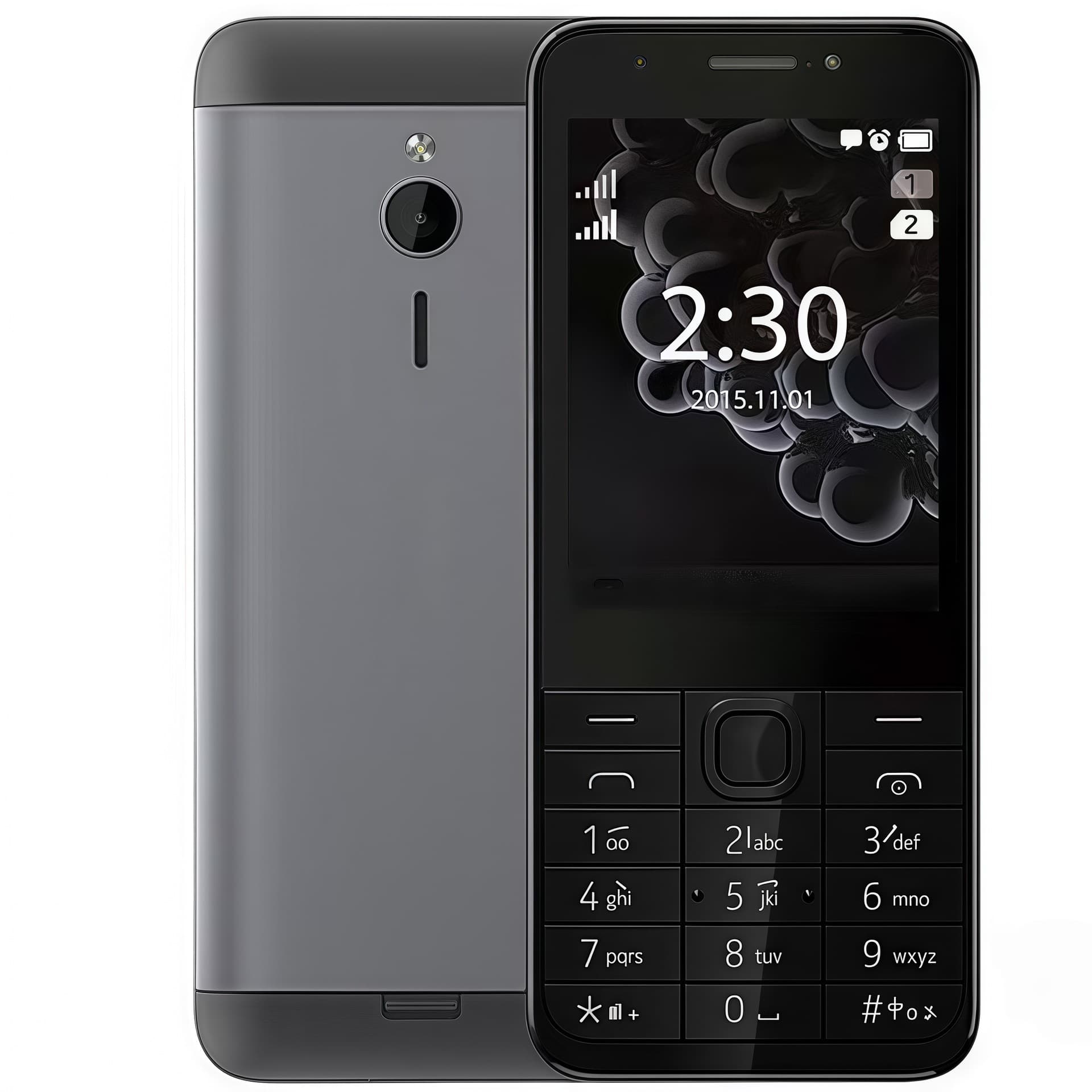 Cross-border Mobile Phone 230 GSM Large Screen 2.8-inch Keypad Big Font Loud Volume Student Senior Phone Export Mobile Phone