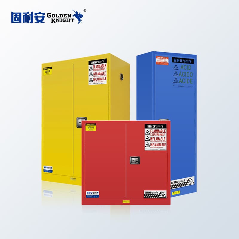 Gunai Industrial Chemical Explosion-proof Cabinet, Hazardous Chemical Cabinet, Laboratory Explosion-proof Box for Alcohol, Paint, Acid, and Alkali Safety