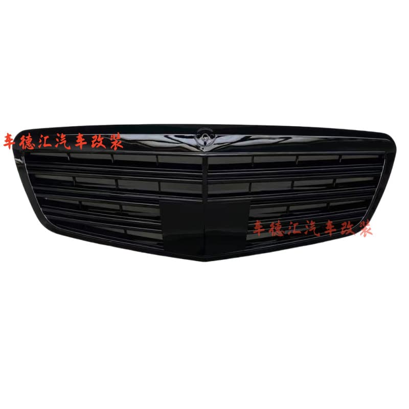 For Mercedes-Benz S-Class W221 to S63 AMG Front Grille Modification Upgrade Front Air Intake Grille Front Decorative Grille