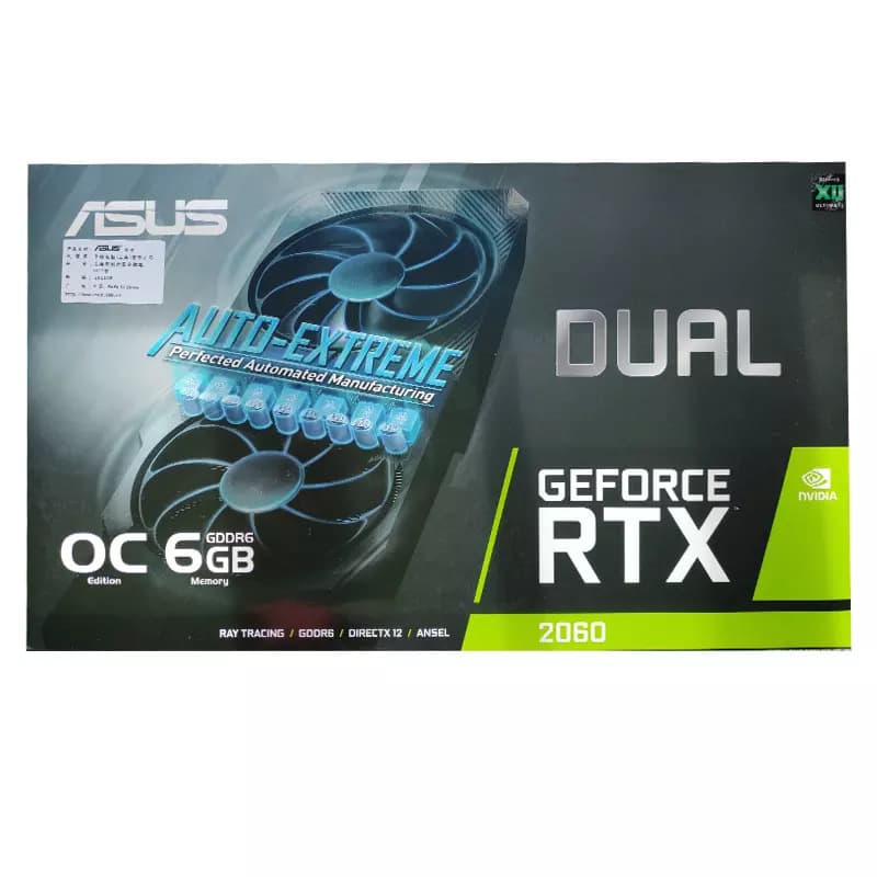 Compatible with ASUS DUAL RTX2060 O6G EVO Desktop Gaming Graphics Card, Stock 5060 Compatible