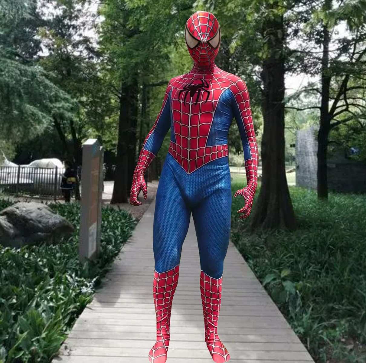 Halloween Costume Remy Toby Cosplay Comic Version Tony Hero Spider-Man Lycra Elastic 3D Digital Print