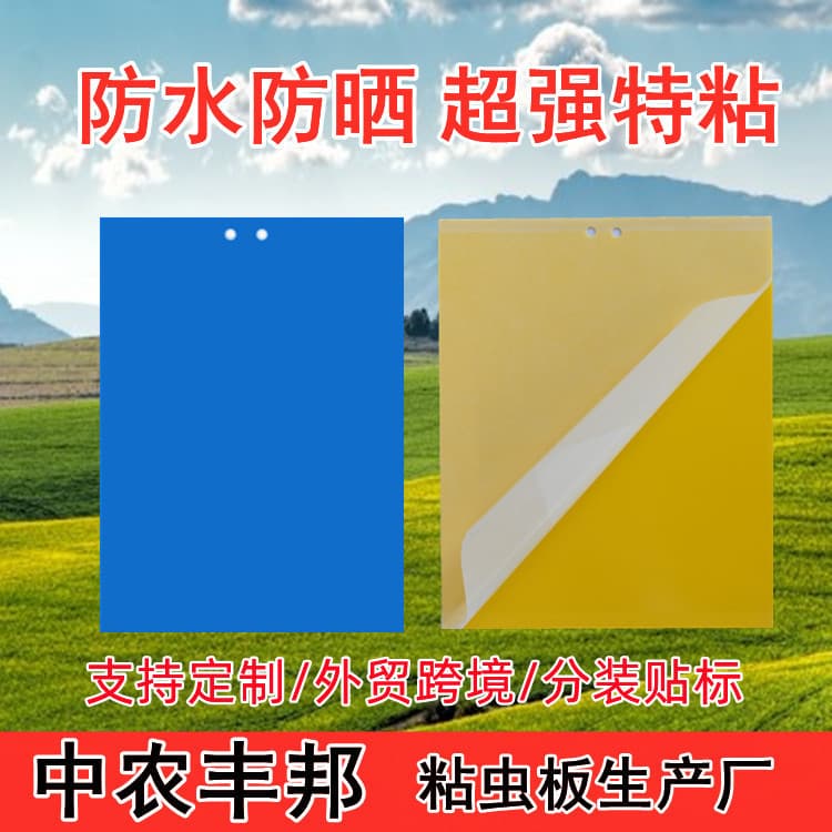 Wholesale Sticky Traps for Greenhouses - Double-Sided Yellow Boards for Flying Insects, Whiteflies, Blue Boards for Thrips, Orchard and Tea Garden Insect Traps