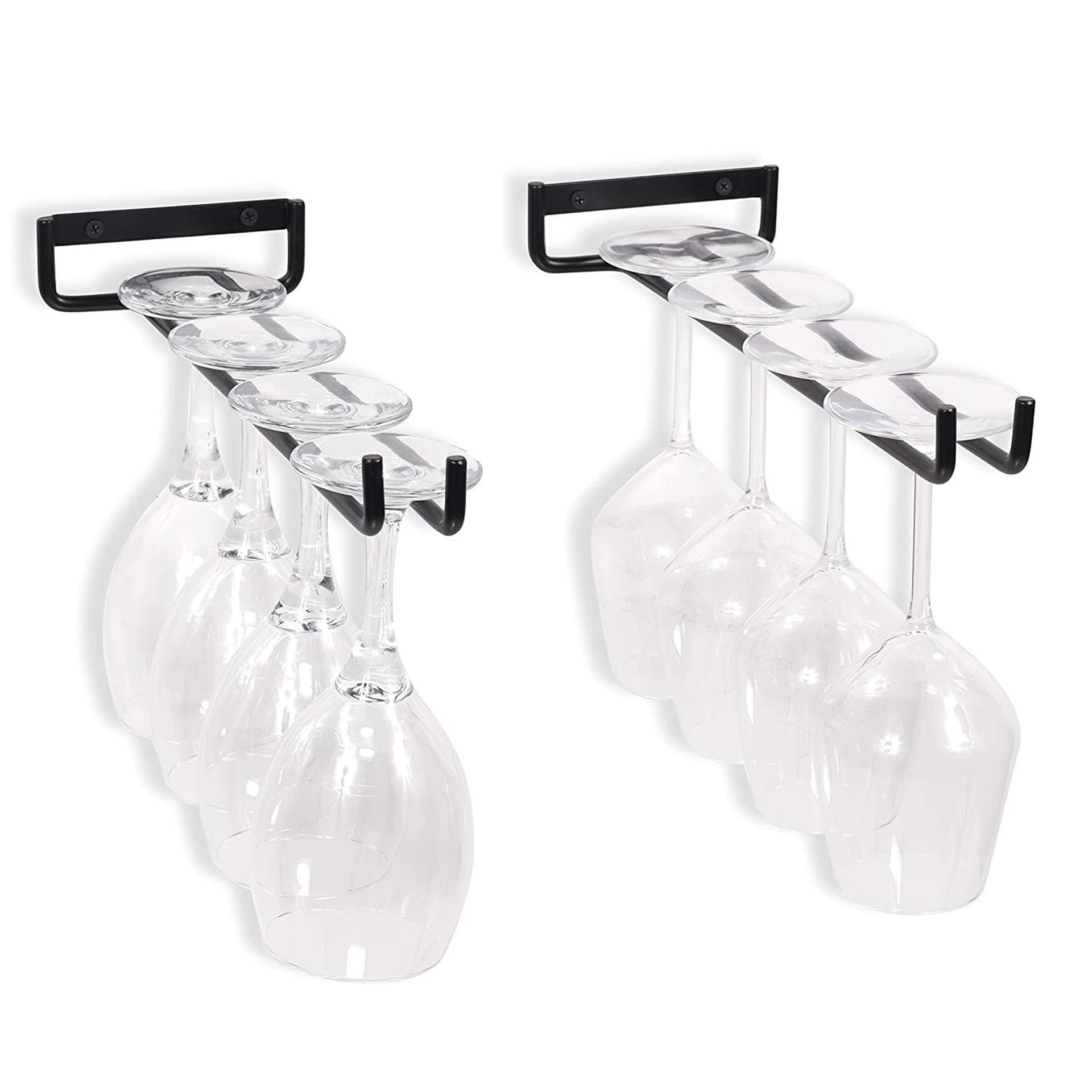 Home wine glass rack, simple inverted hanging wine glass, single row wine glass rack, 30cm wine glass rack